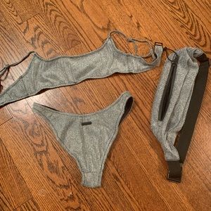 Triangl Mica Sparkle Bathing Suit